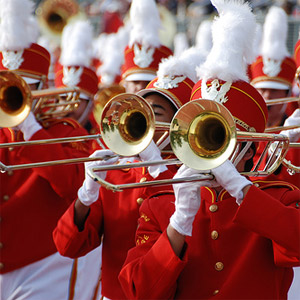 Don't let the parade pass you by, be it with any of the trombones.